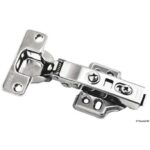 OSCULATI CHARNIÈRE AMOVIBLE INOX 110 X 64 MM, Captivan, charnière invisible en inox pour meubles et équipements dans bateaux et vans.