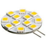 OSCULATI AMPOULE LED SMD G4, Captivan, ampoule 12V, 12 LED, idéale pour équipements électriques bateaux et camping-cars.