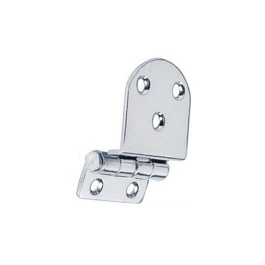 OSCULATI CHARNIÈRE DÉPORTÉE INOX 59 X 40 MM, Captivan, charnière inox à porte-à-faux de 16 mm pour bateau ou camping-car.