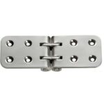 OSCULATI CHARNIÈRE ESCAMOTABLE HR de Captivan, charnière en inox 316 pour table stable d'une épaisseur minimale de 19mm, idéale pour bateau.