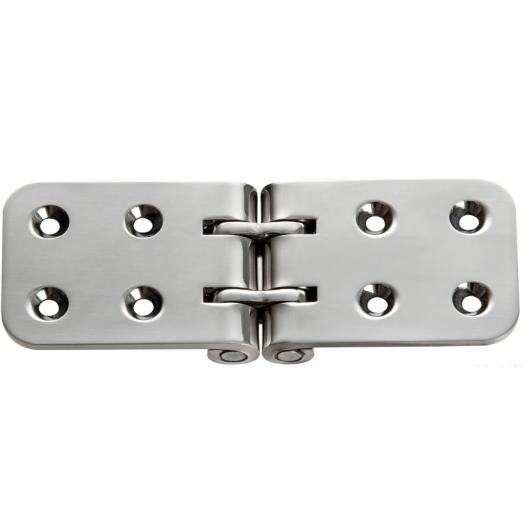 OSCULATI CHARNIÈRE ESCAMOTABLE HR de Captivan, charnière en inox 316 pour table stable d'une épaisseur minimale de 19mm, idéale pour bateau.