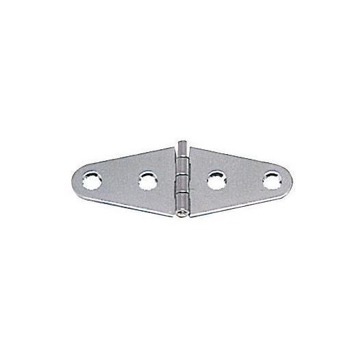 OSCULATI CHARNIÈRE INOX 101 X 38 X 1,7 MM de Captivan, charnière en inox poli pour bateau et coffres extérieurs.