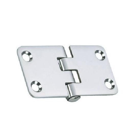 OSCULATI CHARNIÈRE INOX 70 X 38,1 X 2 MM - Captivan, charnière robuste avec frein anti-vibrations, idéale pour bateau et camping-car.