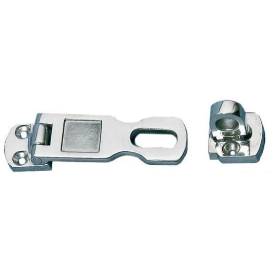 OSCULATI CHARNIÈRE À CADENAS INOX 75 X 26 MM chez Captivan, robuste en inox 316, idéale pour bateau et camping-car.