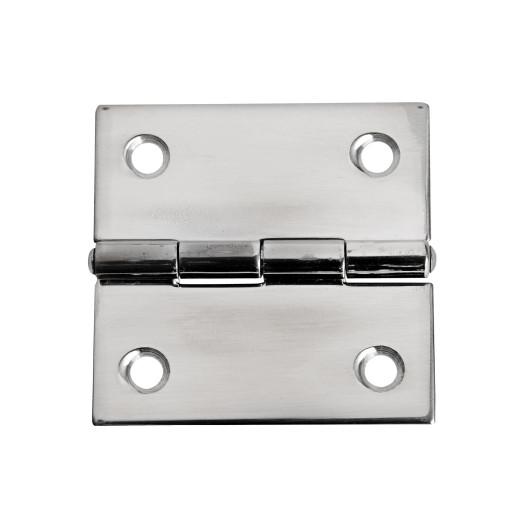 OSCULATI CHARNIÈRE INOX ÉPAISSEUR 0,8 MM de Captivan, idéale pour porte de placard sur bateau, fourgon ou camping-car.