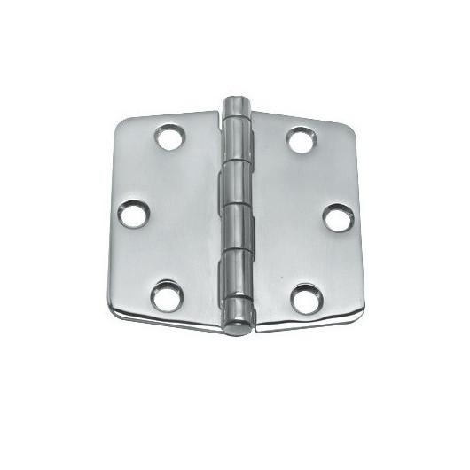 OSCULATI CHARNIÈRE INOX 74 X 75 X 2 MM de Captivan, charnière inox idéale pour portes de coffres en bateau ou camping-car.