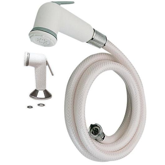 OSCULATI DOUCHETTE + FLEXIBLE + SUPPORT par Captivan, kit complet douche bateau/vans, facile à installer, pratique avec tuyau 2,5 m.