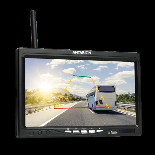 ANTARION ECRAN SANS FIL HD 7" de Captivan, idéal pour une conduite sereine en camping-car avec image claire en HD.