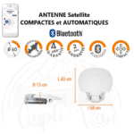 Antenne compacte pour camping-car ANtarion en vente chez Captivan