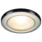 SPOT LED VEGA II POLI MIROIR BLANC OSCULATI, Captivan - Spot encastrable 12/24 V pour bateau, van ou fourgon, ambiance chaleureuse.