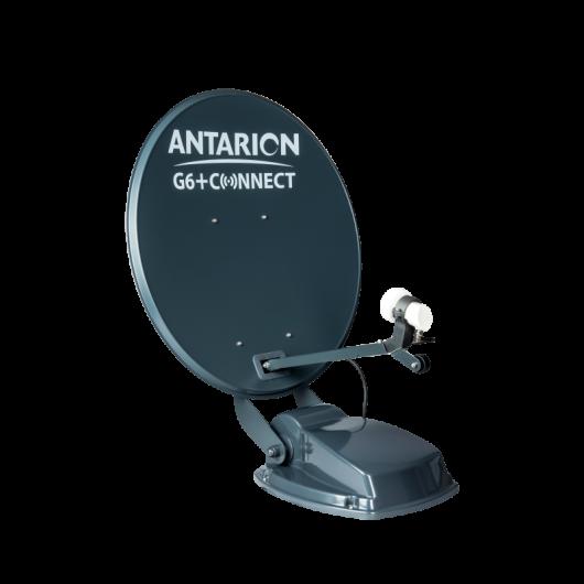 ANTARION ANTENNE 65 CM G6 + CONNECT GRISE disponible chez Captivan, antenne satellite automatique pour camping-car et fourgon aménagé.