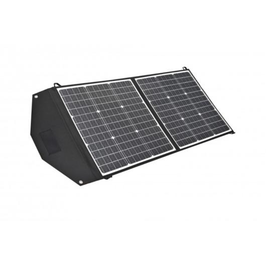 ANTARION PANNEAU SOLAIRE PLIANT | 110 W de Captivan, idéal pour le camping et la randonnée, léger et transportable, connectique MC4 - XT80.