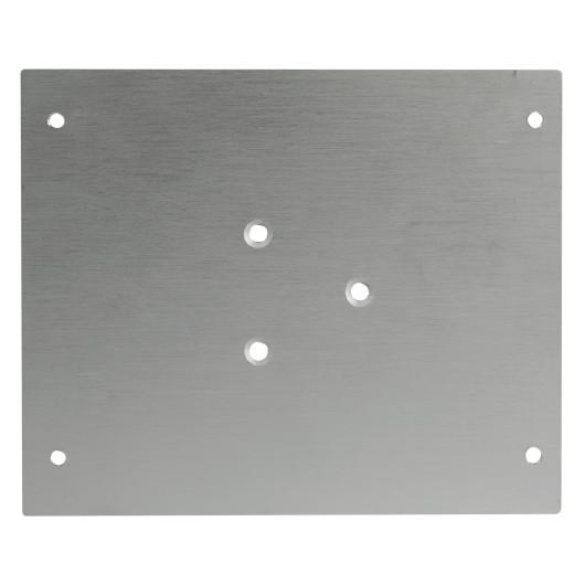 Platine pour support plateau Osculati de Captivan, idéale pour adapter un plateau de table coulissant sur pieds télescopiques.