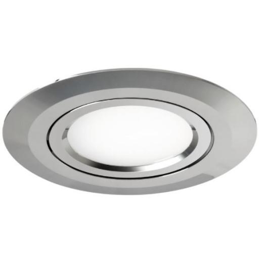 SPOT À ENCASTRER LED ORIENTABLE Ø 115 MM OSCULATI, Captivan, éclairage pour fourgon aménagé, camping-car, bateau, 12 ou 24V.