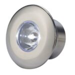 SPOT LED 0,2W EXTÉRIEUR OSCULATI, Captivan, éclairage de courtoisie étanche pour bateau, lampe LED bleu ou blanc.