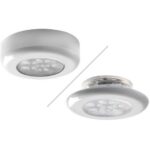 SPOT LED EN SAILLIE / ENCASTRÉ OSCULATI chez Captivan, éclairage LED étanche 12V, idéal pour bateau et camping-car.