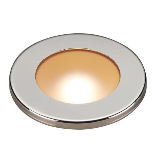 SPOT POLIS LED ROND | ON/OFF OSCULATI, Captivan, éclairage intérieur étanche, intensité variable, 12V pour camping-car et voilier.