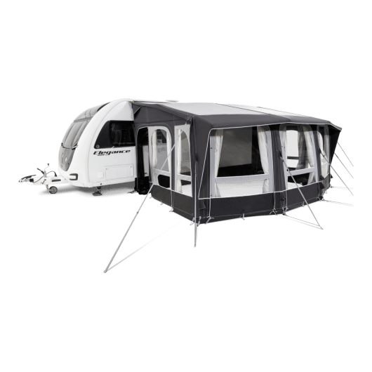 ACE AIR ALL-SEASON 400 S DOMETIC - Auvent gonflable Captivan, résistant et imperméable, pour un espace extérieur protégé.