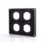 CARBEST CADRE DE MONTAGE ENCASTRÉ POUR MODULE 12-24 V chez Captivan, idéal pour fourgons, camping-cars et bateaux.