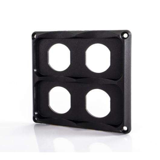 CARBEST CADRE DE MONTAGE ENCASTRÉ POUR MODULE 12-24 V chez Captivan, idéal pour fourgons, camping-cars et bateaux.