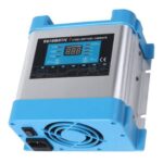 CARBEST CHARGEUR 230/12V - 15A de Captivan : Chargeur 15 A avec écran LCD, idéal pour batteries AGM, gel, plomb acide et lithium.