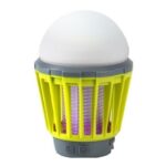 CARBEST LAMPE DE CAMPING ANTI-MOUSTIQUES de Captivan, lanterne autonome avec UV, idéale pour éclairer votre camping-car et résister aux moustiques.