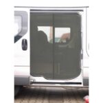 CARBEST MOUSTIQUAIRE PORTE LATÉRALE | TRAFIC 2 de Captivan, moustiquaire avec zip, compatible Renault Trafic 2007-2013.