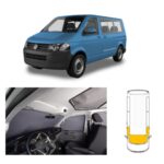 CARBEST Rideaux isolants avant 3 pièces | VW T5 / T6 / T6.1 - Captivan, isolation thermique exceptionnelle pour fourgons aménagés.