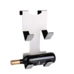 CARBEST SUPPORT BOUTEILLE AMOVIBLE de Captivan, accessoire pour camping-car, suspendu sur le bord de la fenêtre pour deux bouteilles.