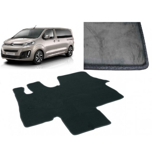 CARBEST TAPIS DE CABINE EXQUISIT SPACETOURER DEPUIS 2016 en velours haut de gamme, disponible chez Captivan, spécialement pour mini van.