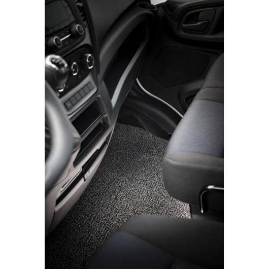 CARBEST TAPIS DE CABINE PVC PREMIUM | VW T5, Captivan, tapis antistatique pour nettoyage facile, fabriqué en Allemagne.