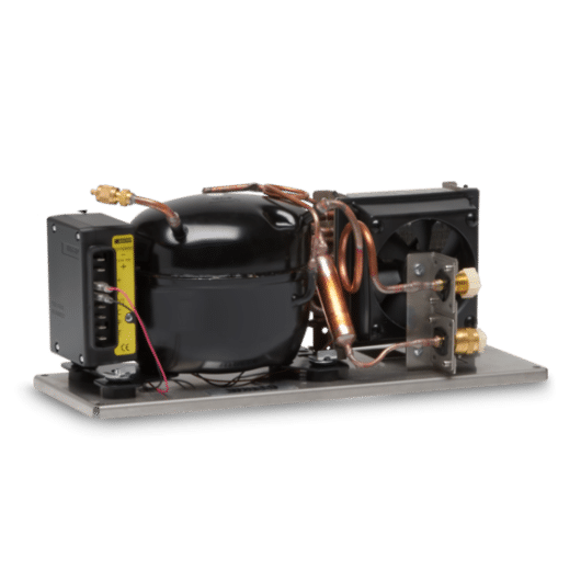 COLDMACHINE CU 84 DOMETIC de Captivan, le groupe froid idéal pour glacières jusqu'à 250 L en bateau et fourgon aménagé.
