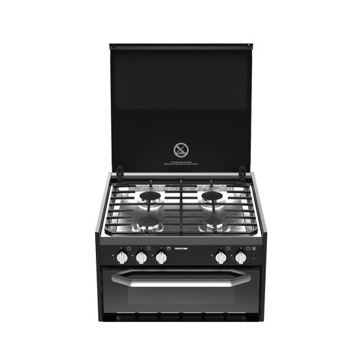 THETFORD K1540 - GAZ de Captivan, combiné plaque de cuisson 4 feux et grill 15 L, idéal pour cuisine mobile dans fourgon aménagé ou camping-car.