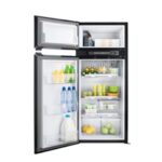 Frigo THETFORD N4175 175 L à absorption trimixte 12/230 V et gaz, double porte. Disponible chez Captivan pour camping-car et caravane.