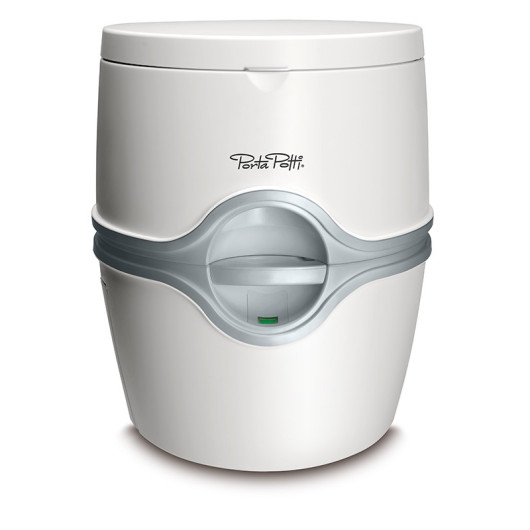 THETFORD PORTA POTTI 565 P/E chez Captivan, toilette chimique nomade haut de gamme avec assise confortable, idéale pour le camping.