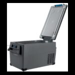 Glacière CARBEST CAMPCOOLER 30 de Captivan, 30 L, alimentation 12/24 V, idéale pour camping et bateau, haute performance, faible consommation.