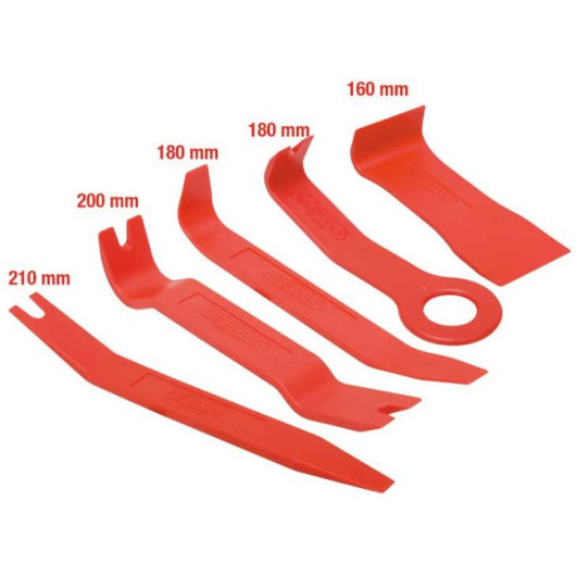 CARBEST KIT DE DÉMONTAGE GARNITURES par Captivan, lot de 5 pièces pour démonter garnitures et habillages dans camping-cars et vans.