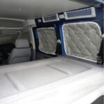 CARBEST KIT RIDEAUX THERMIQUES ISOFLEX | VW CADDY - Captivan, isolant thermique en PVC 9 couches pour VW Caddy MAXI depuis 2020.