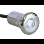 CARBEST MINI SPOT LED Ø 15 MM - Captivan, mini spot encastré 12V, éclairage bleu ou blanc pour bateau, camping-car ou fourgon aménagé.