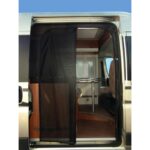 CARBEST MOUSTIQUAIRE DUCATO par Captivan, moustiquaire facile à monter pour porte latérale des fourgons Adria sur chassis Fiat, Peugeot, Citroën.