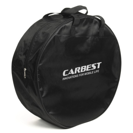 CARBEST SAC DE RANGEMENT RALLONGE ÉLECTRIQUE chez Captivan, étui pratique pour câbles et rallonges 230 V, avec fermeture à zip.