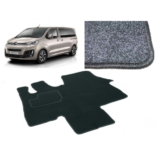 CARBEST TAPIS DE CABINE PLUS SPACETOURER, JUMPY, EXPERT & PROACE DEPUIS 2016, Captivan, élégant et robuste, parfait pour votre mini van.