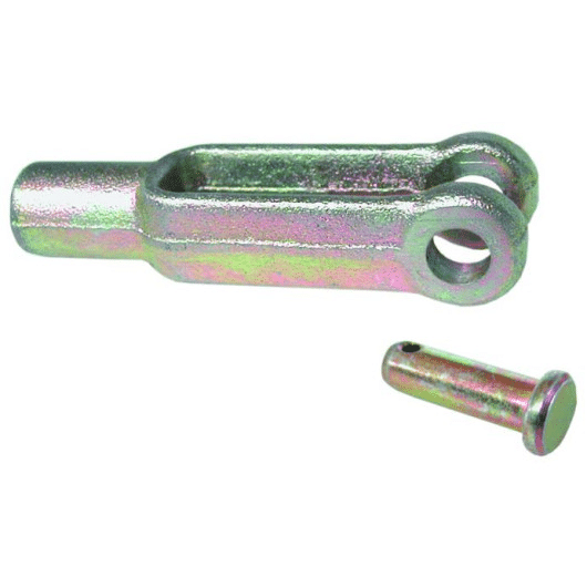Chape et axe pour câble 1/4-28UNF Dometic, Captivan, équipement commande moteur bateau.
