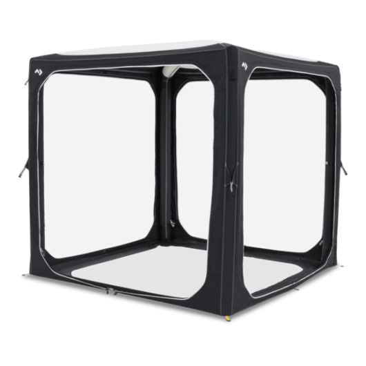 HUB DOMETIC - Abri multifonctionnel Captivan avec armatures gonflables, indépendant ou raccordable à SUV/fourgon aménagé.