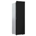 Frigo THETFORD T2152 12 V 150 L, performances de froid exceptionnelles, disponible chez Captivan, porte noire réversible.