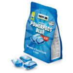 THETFORD POWERPODS BLUE de Captivan, formule concentrée pour un contrôle parfait des toilettes chimiques en camping-car et fourgon aménagé.