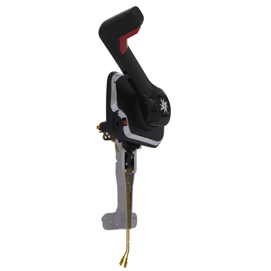 XTREME SERIES MONTAGE LATÉRAL BLACK DOMETIC, Captivan, manette de gaz précise, accessoire bateau incontournable.