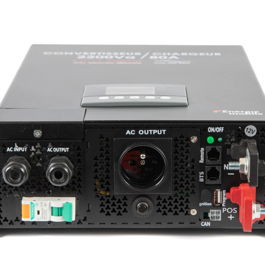 Chargeur convertisseur PSC+DIF 1700VA 60A Energie Mobile