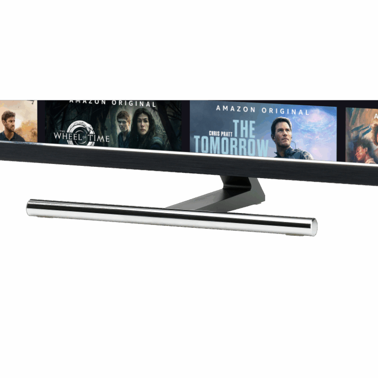 Support Smart TV AVTEX 18,5", pied design et compacte pour un espace optimisé.