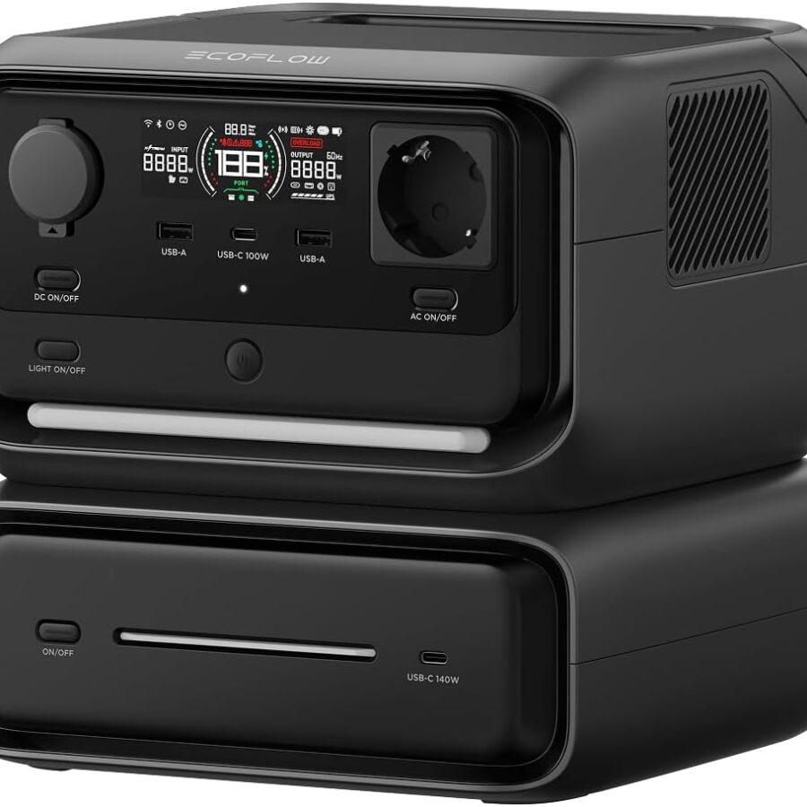 Batterie nomade River 3 Max de Ecoflow. Une batterie promettant mobilité et praticité pour vos voyages.
